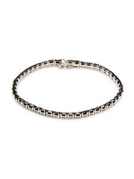 Effy | ​Sterling Silver & Onyx Tennis Bracelet商品图片,3折