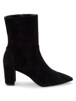 Stuart Weitzman | Suede Ankle Booties,商家Saks OFF 5TH,价格¥1025