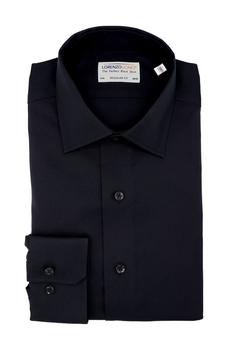 Lorenzo Uomo, Lorenzo Uomo | Poplin Regular Fit No Wrinkle Dress Shirt商品图片 4折