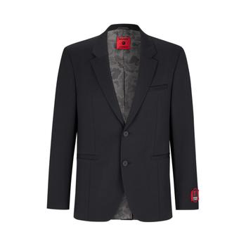 Hugo Boss | Relaxed-fit jacket in a stretch-wool blend商品图片,6折