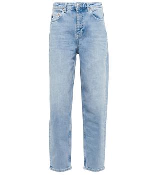 AG Jeans | Balloon high-rise stright jeans商品图片,
