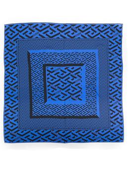 时尚范思哲男装, Versace | Versace Greek Logo Printed Scarf商品图片 8.1折