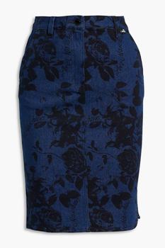 Love Moschino, Love Moschino | Printed denim skirt商品图片 4.4折