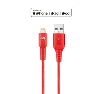商品Apple MFi Certified Lightning Cables 6ft - Red图片