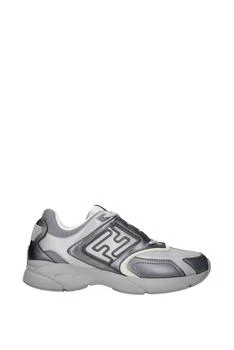 Fendi | Sneakers faster Fabric Gray Silver 4.5折, 独家减免邮费