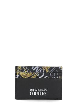Versace | Versace Jeans Couture Brush Leather Cardholder商品图片,