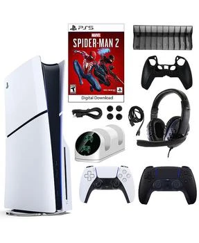 SONY | PS5 Spider Man 2 Console with Extra Purple Dualsense Controller and Accessories Kit,商家Bloomingdale's,价格¥6023