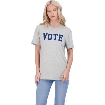 推荐J. Crew Womens Vote Graphic Crewneck Slogan T-Shirt商品