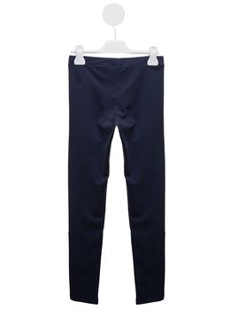 商品GCDS Mini | GCDS Mini Gcds Kids Girl s Blue Cotton Leggings With Logo Print,商家Italist,价格¥604图片