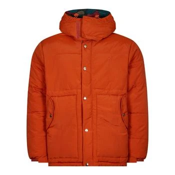 推荐By Parra Trees In Wind Puffer Jacket - Sienna Orange商品