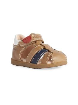 商品Geox | Little Boy's Macchia Leather Sandals,商家Saks Fifth Avenue,价格¥537图片