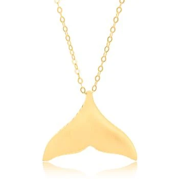 MAX + STONE | 14K Yellow Gold Enamel Mermaid Tail Pendant Necklace,商家Premium Outlets,价格¥1733
