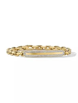 David Yurman | Streamline ID Bracelet in 18K Yellow Gold, 6.8MM,商家Saks Fifth Avenue,价格¥71261