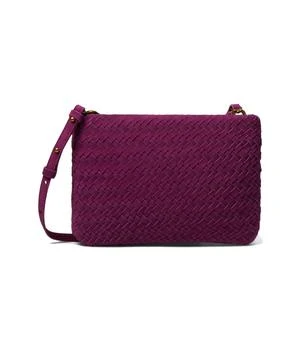 Madewell | Puffy Woven Crossbody Suede 