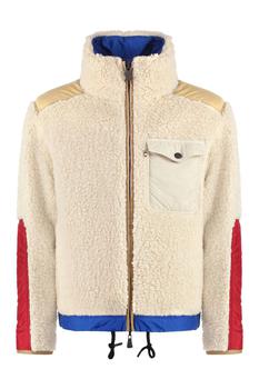 Moncler | MONCLER GRENOBLE PLATTIERS REVERSIBLE ECO-SHEARLING BOMBER JACKET商品图片,6.6折