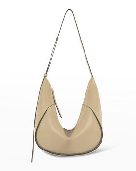 推荐Maggie Leather Hobo Shoulder Bag商品