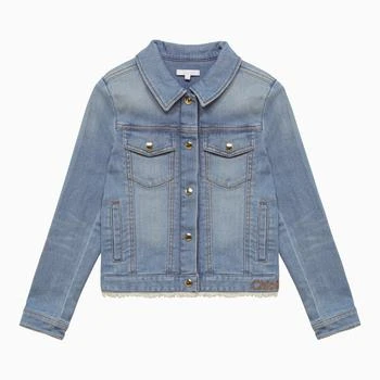 Chloé | Washed-effect denim jacket,商家The Double F,价格¥1656