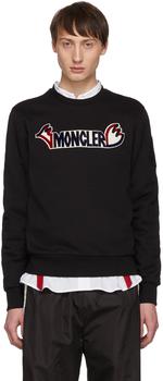 推荐黑色 2 Moncler 1952 系列徽标套头衫商品