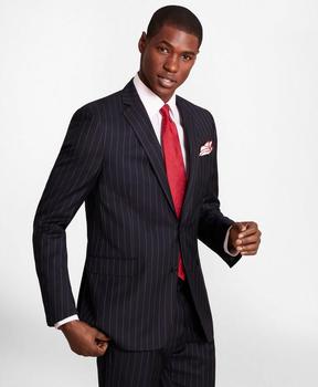 product BrooksGate™ Regent-Fit Bead-Stripe Twill Suit Jacket image