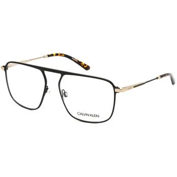 推荐Demo Rectangular Men's Eyeglasses CK21103 002 56商品