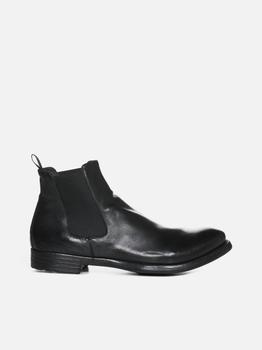 商品Officine Creative | Hive 007 leather Chelsea boots,商家d'Aniello boutique,价格¥1575图片