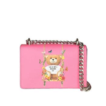 product Moschino Ladies Pink Teddy Garland Swing Shoulder Bag image