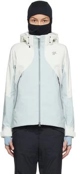 推荐White & Blue 2-Tone Jacket商品