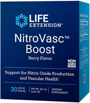 商品Life Extension NitroVasc Boost, Berry, 30 Stick Packets图片