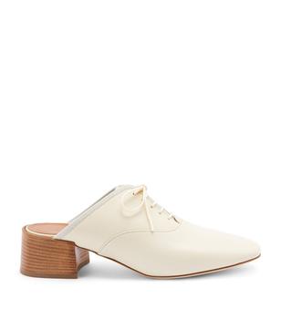Loewe | Leather Slip-On Derby Mules商品图片,