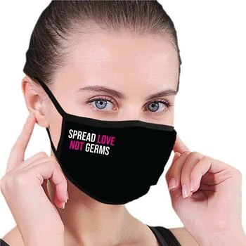 House of Tens | Spread Love Not Germs Face Mask In Black,商家Premium Outlets,价格¥244
