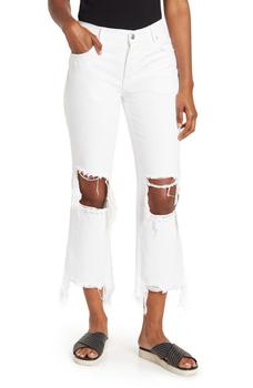 product Maggie Mid Rise Destroyed Jeans image