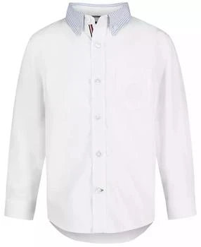 Tommy Hilfiger | Big Boys Essential Tommy Long Sleeve Shirt,商家Macy's,价格¥127