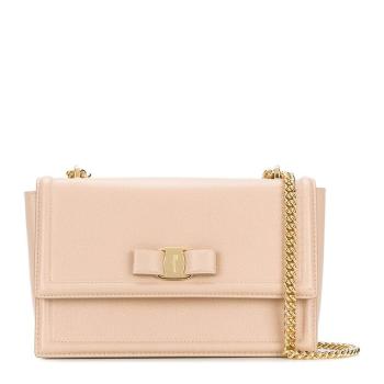 菲拉格慕包, Salvatore Ferragamo | SALVATORE FERRAGAMO 菲拉格慕 女士米色单肩包 21-G462-720579商品图片 满$100享9.5折, 满折