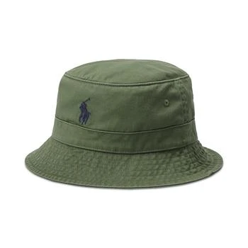 Ralph Lauren | Men's Cotton Chino Bucket Hat 6折, 独家减免邮费