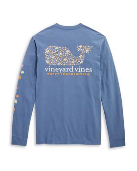 Vineyard Vines | Thanksgiving Whale Long Sleeve Pocket Tee商品图片,6折, 独家减免邮费