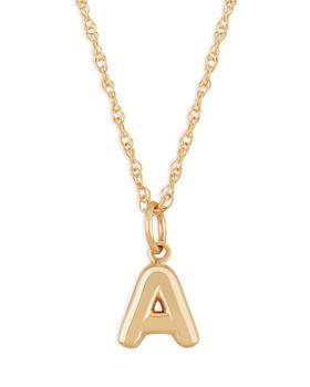 商品Bloomingdale's | Initial Pendant Necklace in 14K Yellow Gold, 18" - 100% Exclusive,商家Bloomingdale's,价格¥1029图片