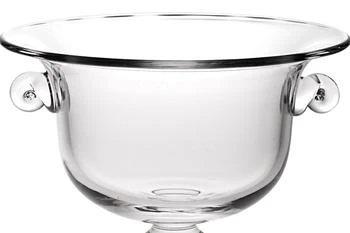 Homezia | 11 Mouth Blown Crystal European Made Trophy Centerpiece  Fruit Or Punch Bowl,商家Premium Outlets,价格¥1172