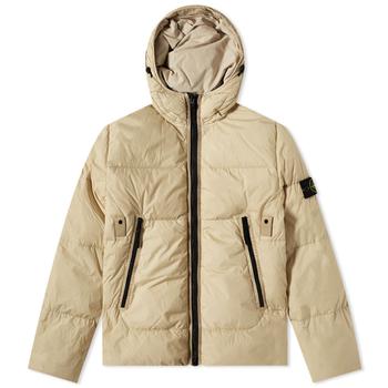 stone island羽绒服多少钱, Stone Island | Stone Island Garment Dyed Crinkle Reps Hooded Down Jacket商品图片 7.9折
