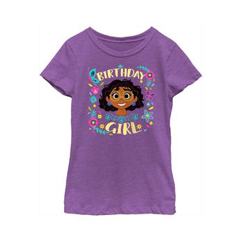 Disney | Girl's Encanto Birthday Girl Mirabel  Child T-Shirt商品图片,独家减免邮费