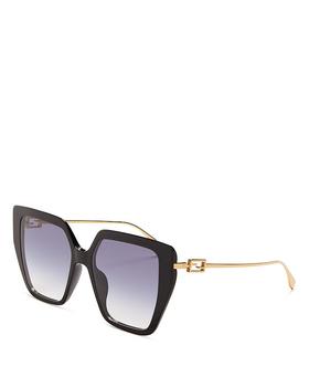 墨镜fendi是什么牌子, Fendi | Women's Butterfly Gradient Sunglasses, 55mm商品图片 