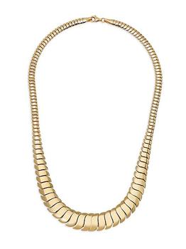 商品Shylee Rose Jewelry | 14K Yellow Gold Wide Cobra Necklace,商家Saks Fifth Avenue,价格¥22896图片