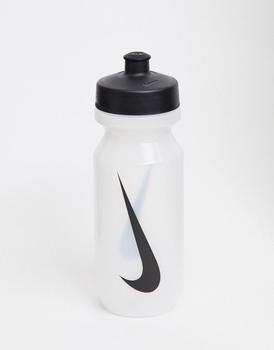 商品NIKE | Nike Training Big Mouth 2.0 625ml water bottle in clear with black swoosh,商家ASOS,价格¥77图片