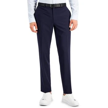 推荐Men's Slim-Fit Navy Solid Suit Pants, Created for Macy's商品