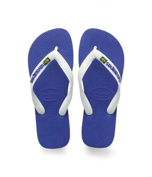 Havaianas | Brazil Logo Flip Flop Sandal (Toddler/Little Kid/Big Kid),商家Zappos,价格¥135