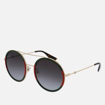 推荐Gucci Women's Round Frame Sunglasses商品