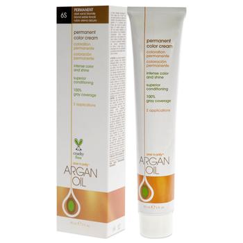 推荐Argan Oil Permanent Color Cream - 6S Dark Sand Blonde by One n Only for Unisex - 3 oz Hair Color商品
