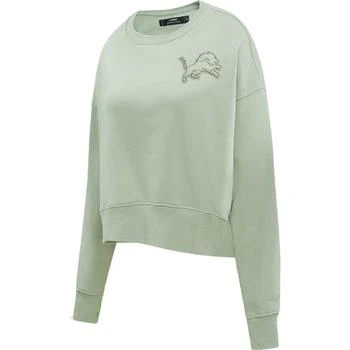 推荐Pro Standard Lions Neutral Pullover Sweatshirt - Women's商品
