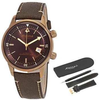 Alpina | Seastrong Diver Heritage Automatic Brown Dial Men's Watch AL-525BR4H4 4.4折, 满$75减$5, 满减