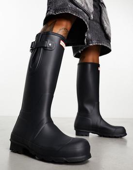 Hunter | Hunter Original Side Adjustable Wellington Boots in Navy商品图片,