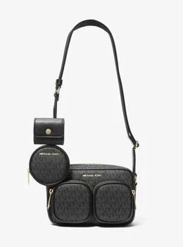 Michael Kors | Jet Set Medium Signature Logo Crossbody Bag with Case for Apple Airpods Pro®,商家Michael Kors,价格¥741
